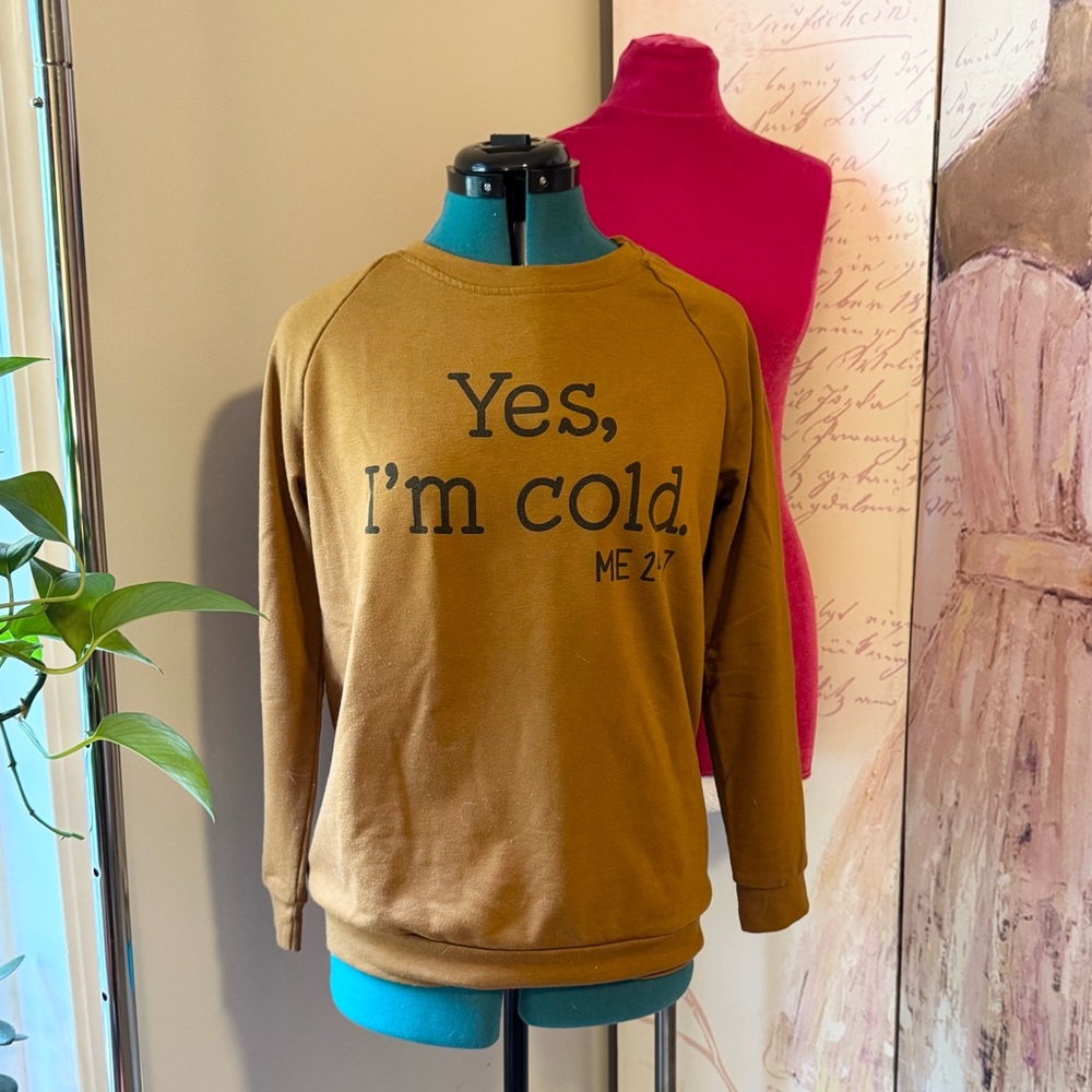 Brown Graphic Sweatshirt - Picture 2 of 7